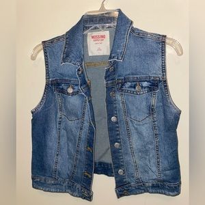 Mossimo L Denim Vest
